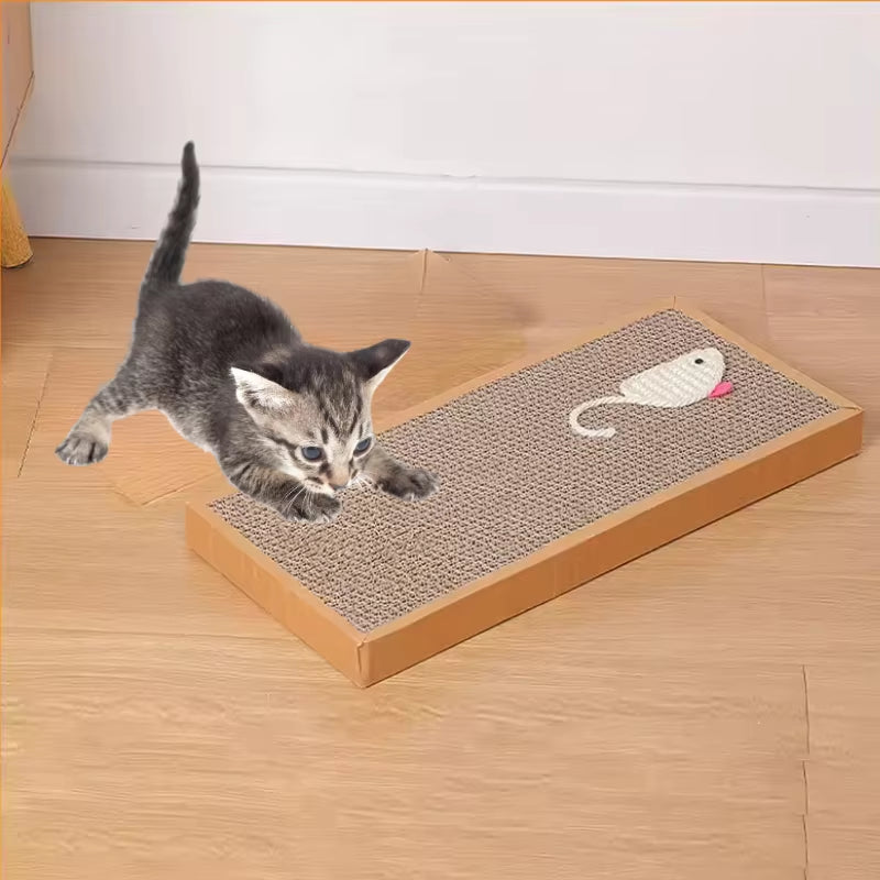 3 Pieces of Replaceable Cat Scratching Board, Indoor Cat Scratching Board, Cat Scratching Post, Cat Toy, Sisal Mouse