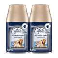 Automatic Spray Refill, Pet Fresh Scent, Scented Air Freshener for Home and Bathroom, 6.2 Oz, 2 Count